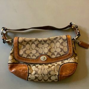 Real Coach Brown Purse